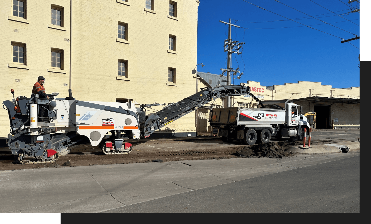 Services Smith & Wil Asphalting Asphalting, Line Marking & More